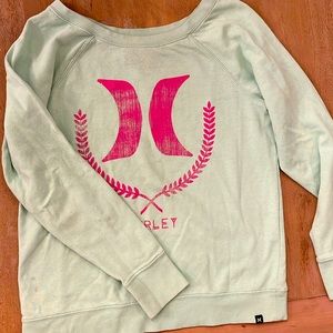 Hurley mint green sweater
